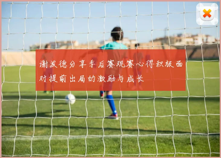 谢泼德分享季后赛观赛心得积极面对提前出局的激励与成长